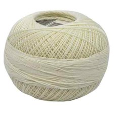 Lizbeth Egyptian Cotton Crochet Thread Size 20 Color 610 Cream