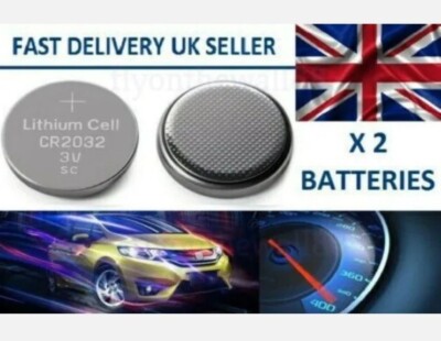 2X SCHLÜSSELANHÄNGER FERNBEDIENUNG BATTERIE FORD FOCUS KUGA PUMA C S MAX TRANSIT CONNECT KA CR2032