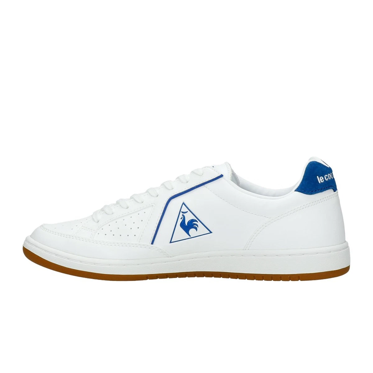 Le Coq Sportif Icon S Lea Lace Up White Smooth Leather Mens Trainers 1810189