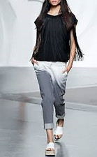 NEW AUTH Tibi Dip Dyed Denim Pant 285