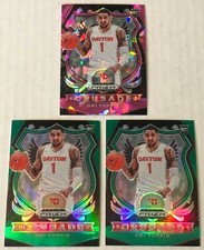 (3) 2020-21 Panini Prizm Draft Picks Obi Toppin Crusade #87 GREEN & PINK ICE Lot