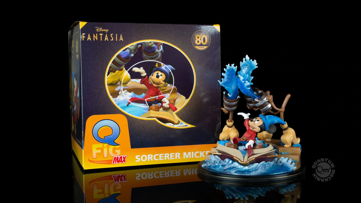 Fantasia Mickey Mouse フィギュア Disney Ultimates Fantasia Sorcerers Apprentice Mickey Mouse