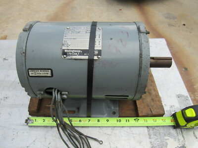 WESTINGHOUSE 680B640C80 AC MOTOR 1.5HP 230/460V 1155RPM 182T 3PH 1-1/8'' SHAFT