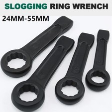 Metric 24mm-55mm Slogging Striking Wrench Box End Striking Ring Spanner