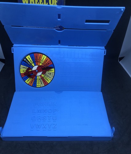 Vintage Wheel of Fortune Pressman Travel Edition Word Puzzle Game with Box 1988 - Picture 4 of 10