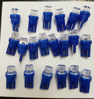 Foapper Led Lot de 20 ampoules leds bleu 555 pour flipper neuf pinball led blue | eBay