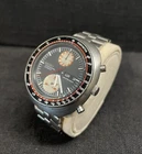 Vintage Seiko 6138 0017 Steel Mens Automatic UFO Chronograph Watch