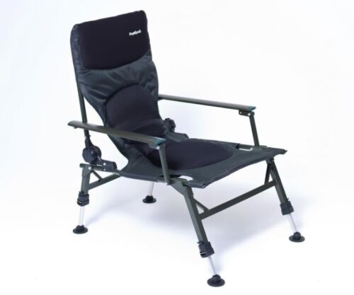  Chaise de pêche spéciale bras inclinable M-II Deluxe chaise carpe fauteuil de pêche  - Photo 1/2