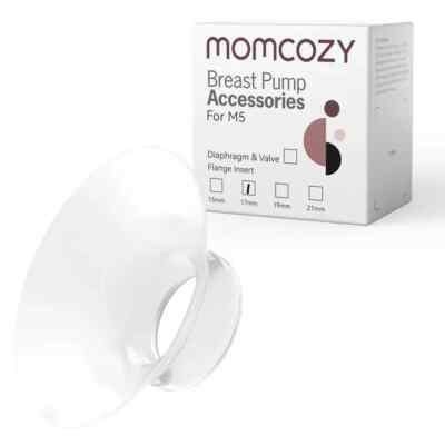 2 X Flange Inserts 17 Mm Compatible with Momcozy Wearable Breast Pump S12