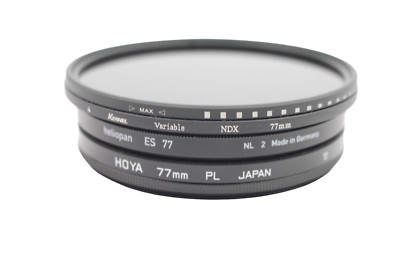 3x Filter Sammlung HOYA HELIOPAN KERNEL 77mm