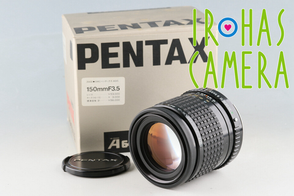 SMC Pentax-A 645 150mm F/3.5 Lens With Box #55818 L6 | eBay 