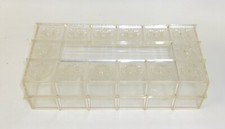 Vintage Mid Century MCM Acrylic Starburst Facial Tissue Box Cover