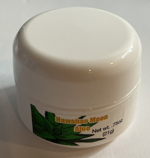 Hawaiian Moon Aloe Vera Skin Cream - Organic Aloe .75 oz | eBay