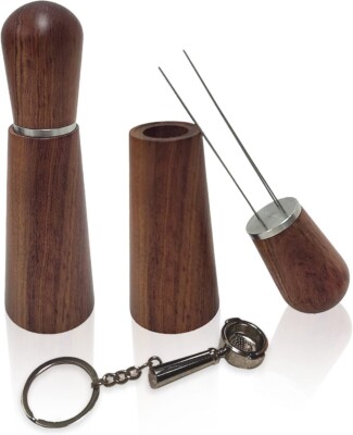 Wdt Tool Espresso, Needle Distributor Wood Expresso Coffee Stirrer