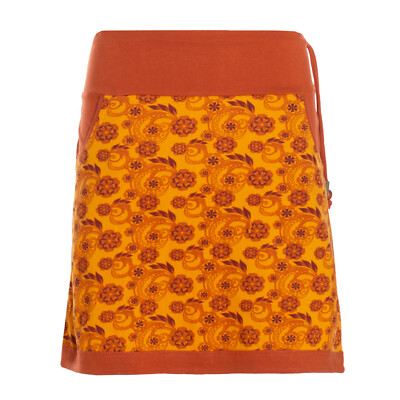 Vishes Damen Mini Rock mit Taschen Blumen Hippie Sommerrock kurzer Rock Go