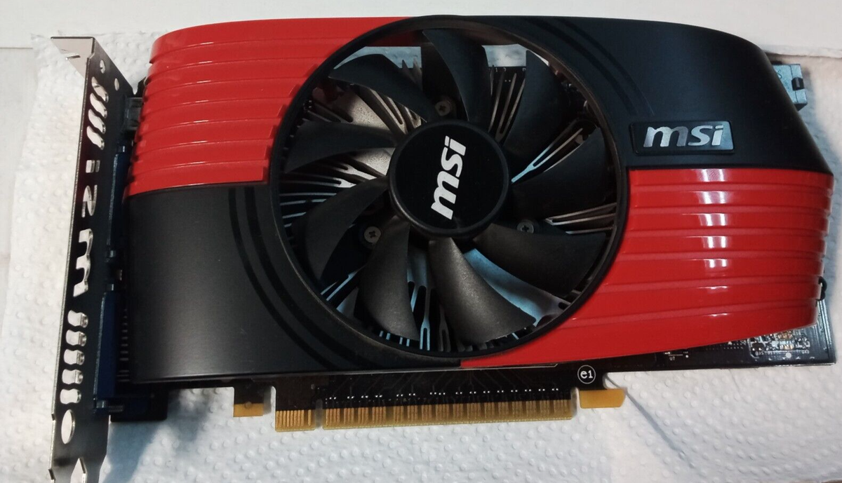 MSI NVIDIA GeForce 450GTS 1GB Video Graphics Card Dual DVI  N450GTS-M2D1GD5/OC