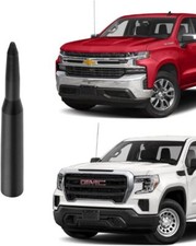 Stylish Short Antenna Compatible with Chevy Silverado  GMC Sierra Black