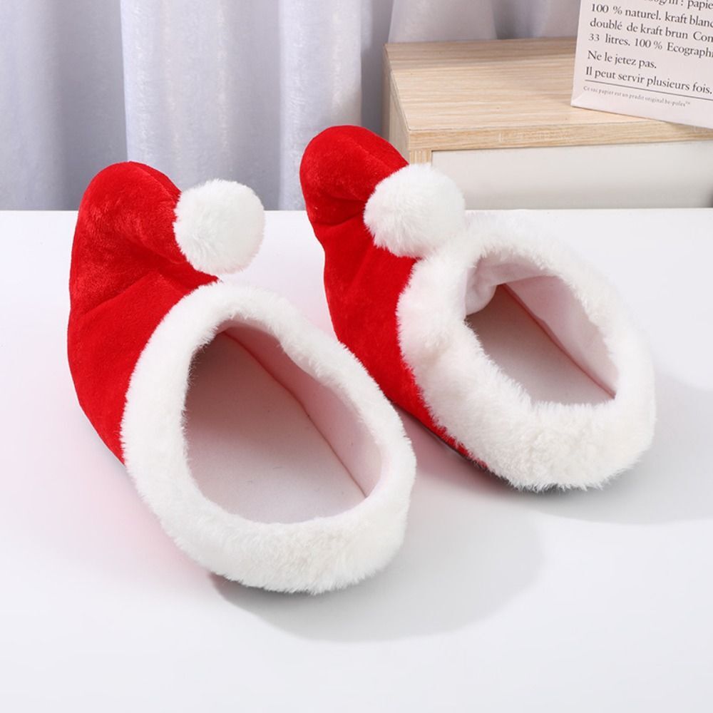 APL Pantofole Natalizie Natalizie Cotone Babbo Natale Uomo Scarpa Casa