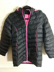 Spyder Big Girls Timeless Down Hooded Puffer Coat