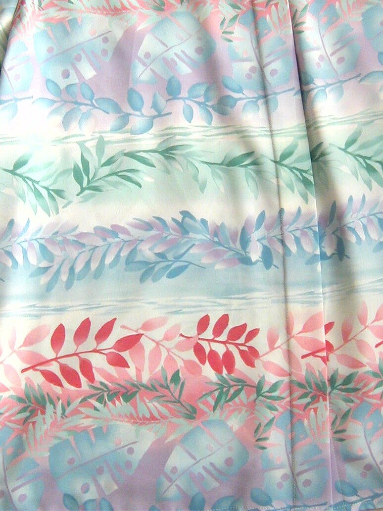 Alfred Dunner Multicolor Leaf Pattern Short Sleev… - image 7