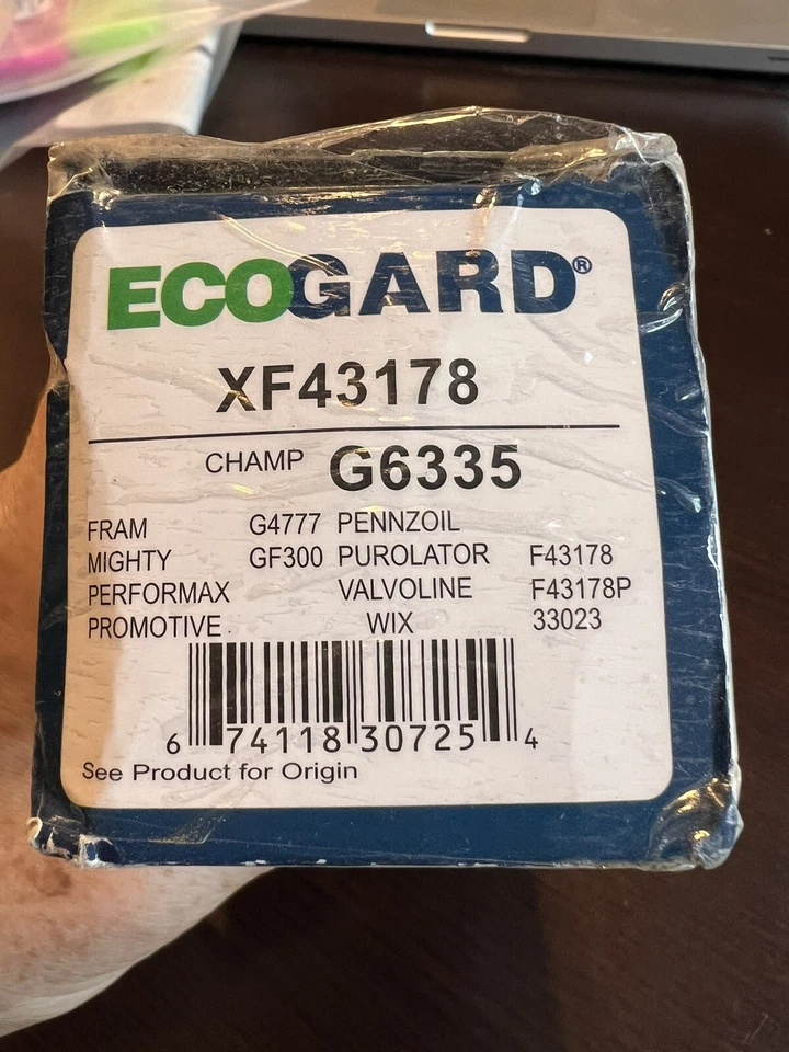 Filtro de combustible Ecogard Premium G6335 nuevo Foto 4 de 4
