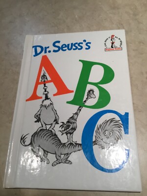 Dr Seuss ABC  (Hardcover Beginner Book) NICE - FUNDRAISER