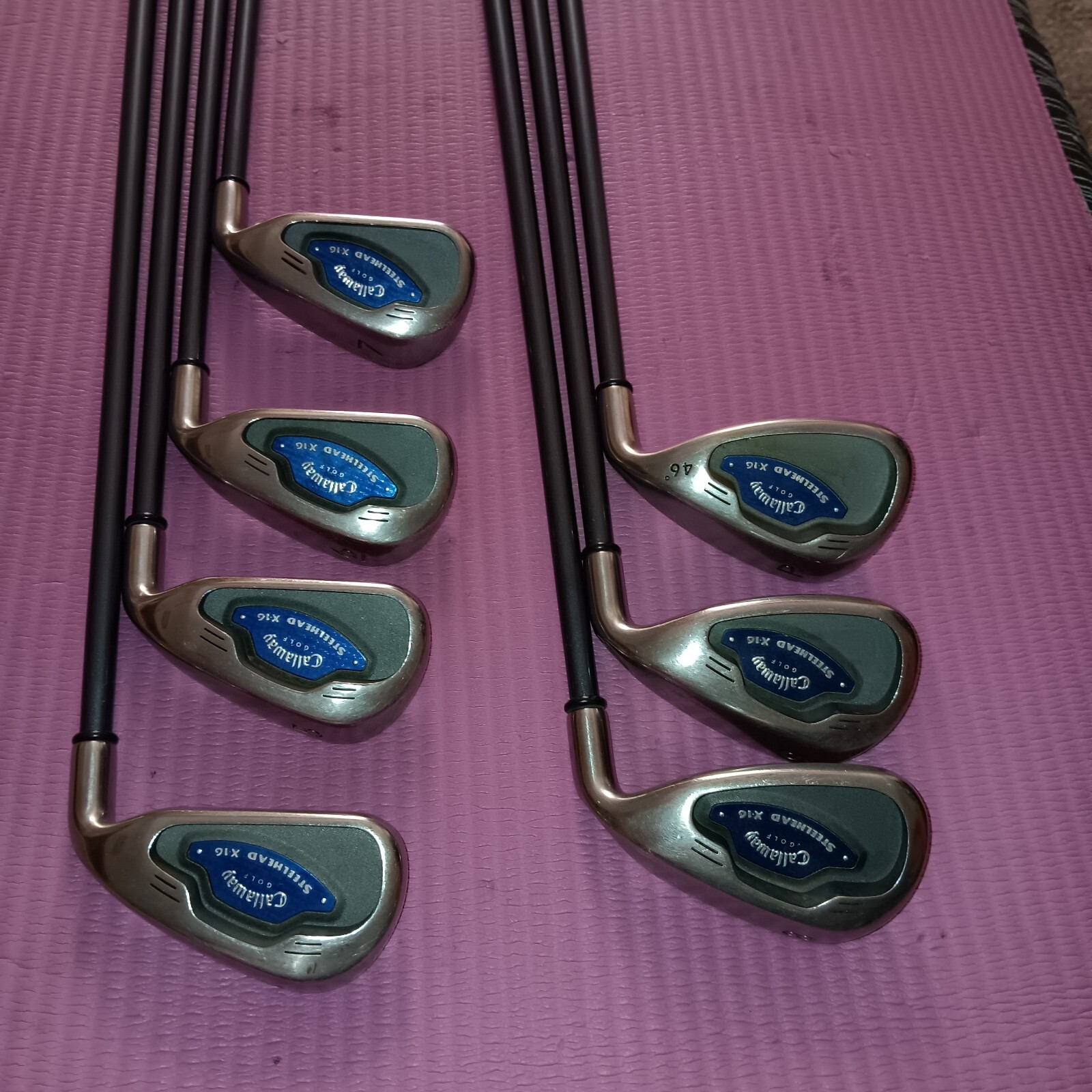 Callaway Steelhead X16 UL 55 light flex right hand Graphite eBay