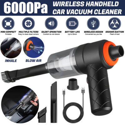 Electric Compressed Air Duster 65000RPM Super Power Cordless Dust Air Blower