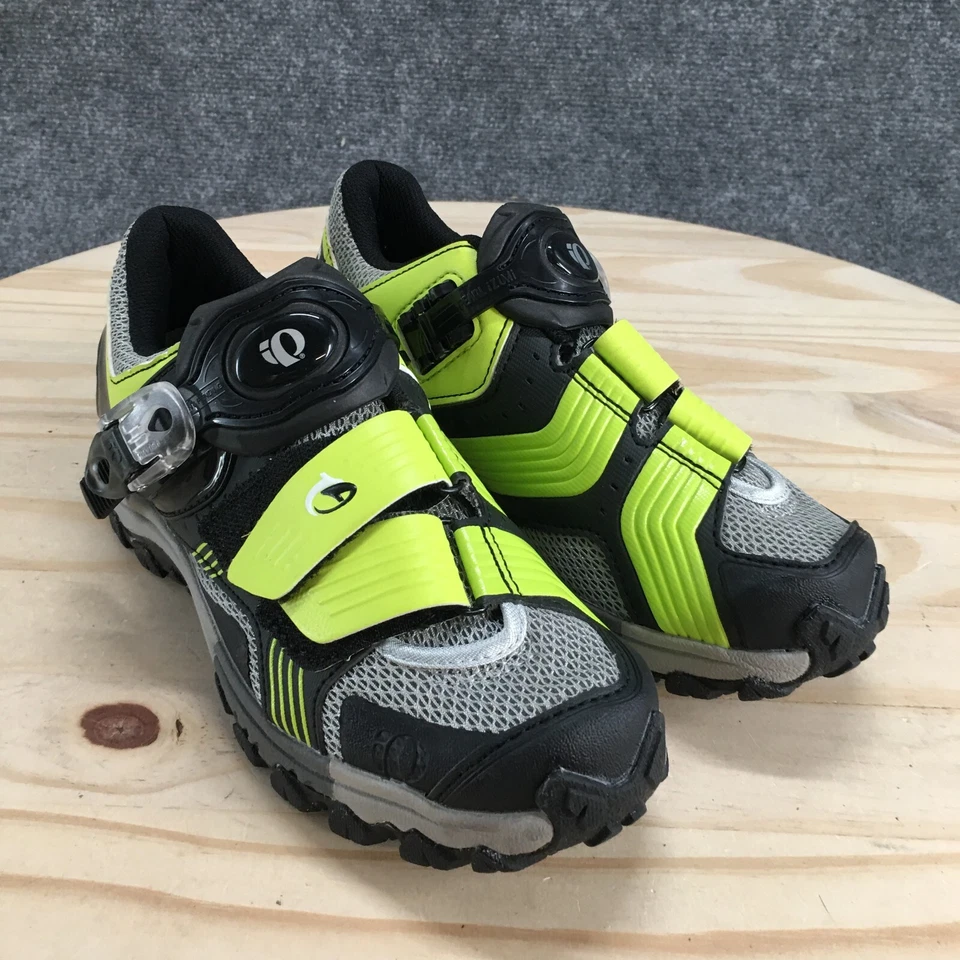 Pearl Izumi Shoes Mens 38 X-ALP Launch Mountain Bike Cycling Sneakers Green Low - Image 3 of 4