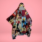 Elvis Presley Montage - SNUGAROO Hooded Fleece Poncho