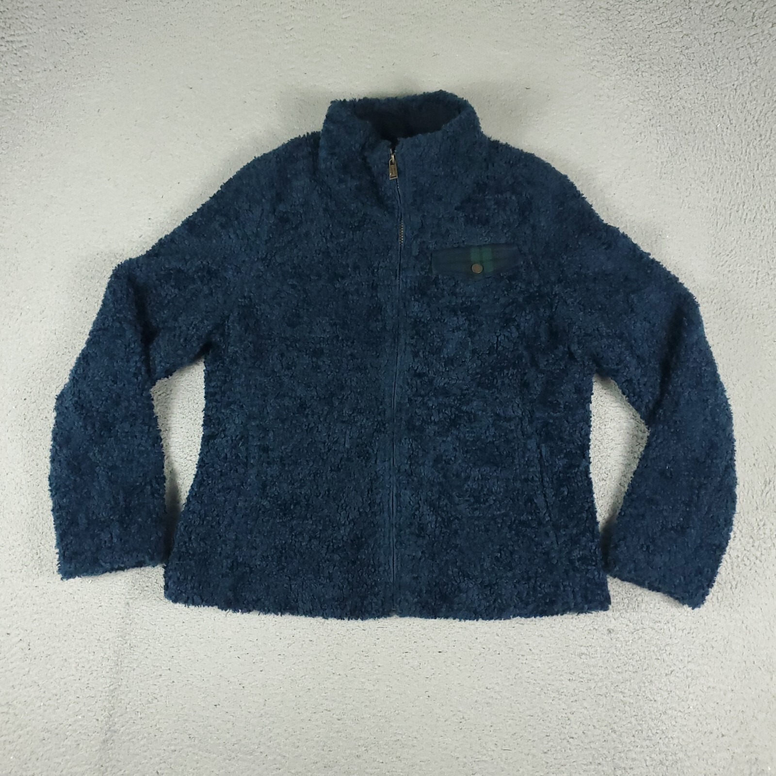 Pendleton Jacket Womens Size Medium Blue Sherpa F… - image 1