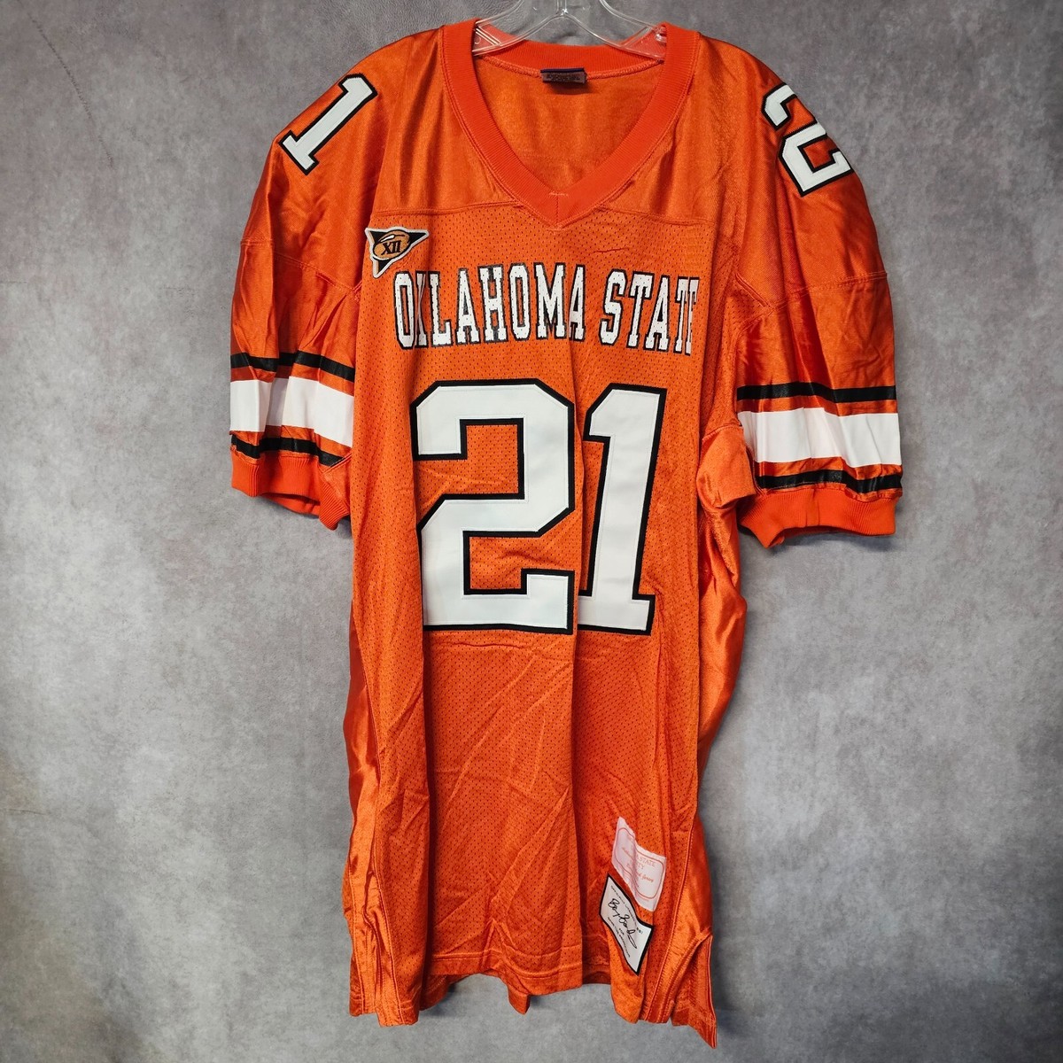 Oklahoma State Barry Sanders ジャージ 21 Barry Sanders #21 Oklahoma State Cowboys Customized Sz XL
