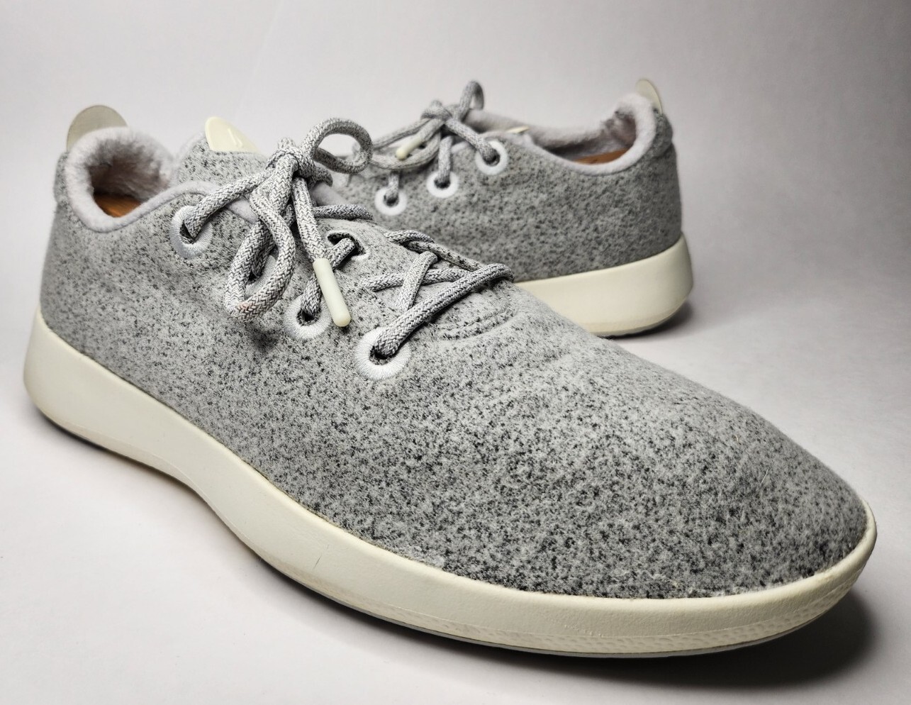 SAOLA Scarpe grigie Allbirds Wool Runner Mizzles da uomo taglia 13 WRM
