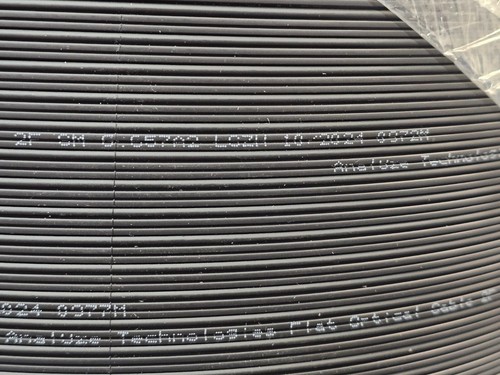 Analyze Technologies 2F G.657A2 LSZH 1000m Spool Flat Optical Cable Fiber, Black - Afbeelding 5 van 8