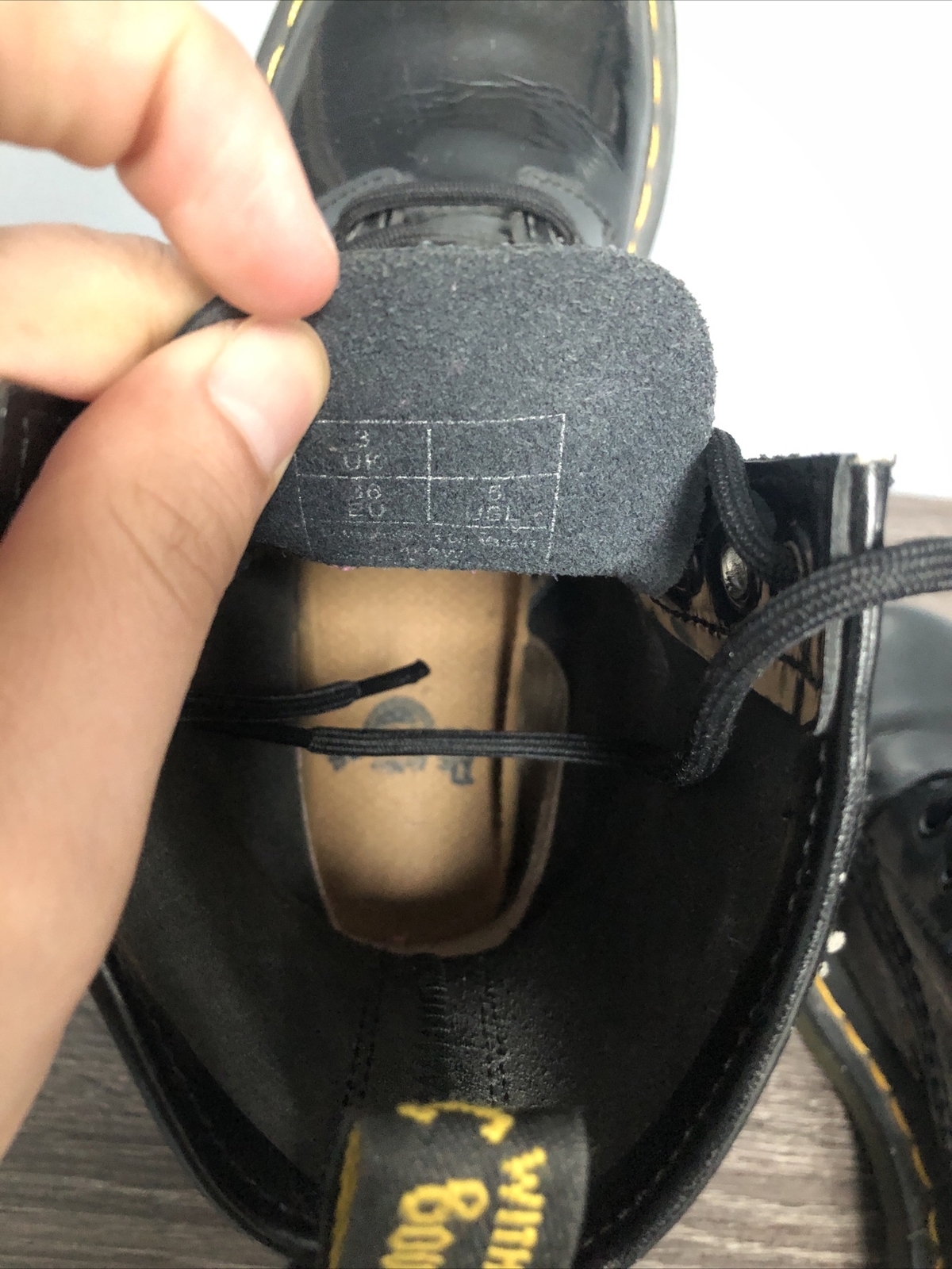 Dr. Martens Doc Martens 1460W Black Boots Women’s Size 5 Glossy High thumbnail 8