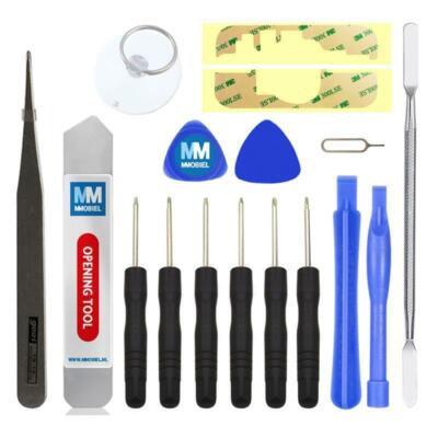 Handy Werkzeug Reparatur Set Display Smartphone Samsung iPhone Huawei Tablet HTC