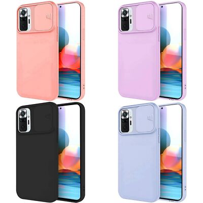 Hülle für Xiaomi Redmi Note 9 Pro Kameraschutz Tasche Silikon Bumper Stoßfest