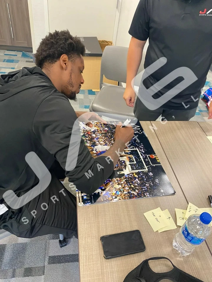 Mario Chalmers auto signed 2012 NBA Hoops #116 card Miami Heat PSA Encapsulated - Image 3 of 3