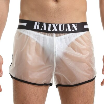 3Pack New In Men Beachwear Transparent Shorts Bathing Suits Surfing Swimwear
