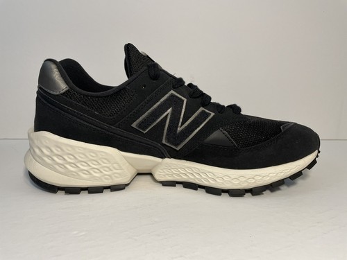 New Balance 574 WS574ATH Chaussures de Sport, Femme Taille 9,5 B, Noir - Photo 10/12