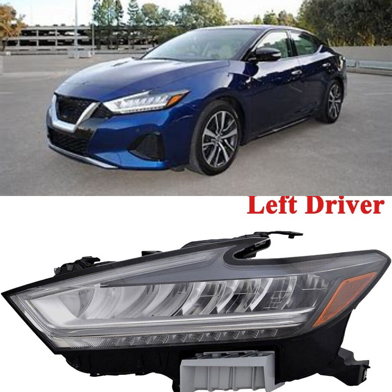 19-21 Nissan Maxima Left Driver Side LED Headlight Assembly