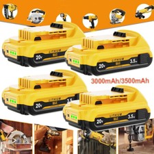 4 1 Pack Battery For DeWalt 20V 20 Volt Max Lithium Ion DCB201 DCB203 DCB207 NEW
