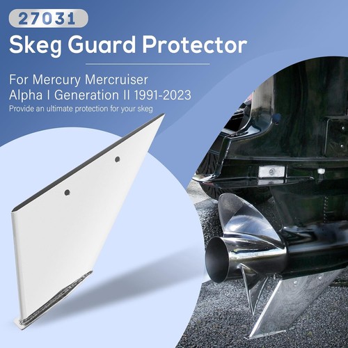 Mercury Alpha I Gen II Skeg Guard 27031 -316 Steel Fix Damaged Skeg 1991-Present - Picture 11 of 19