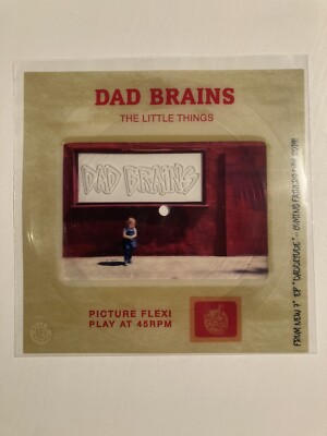 Dad Brains 7'' The Little Things Flexi Disc Vinyl