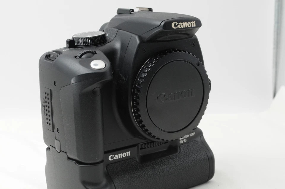 [EXC+5] Canon EOS Kiss Digital N 350D Digital Camera Body + BATTERY GRIP BG-E3 - Image 2 of 4