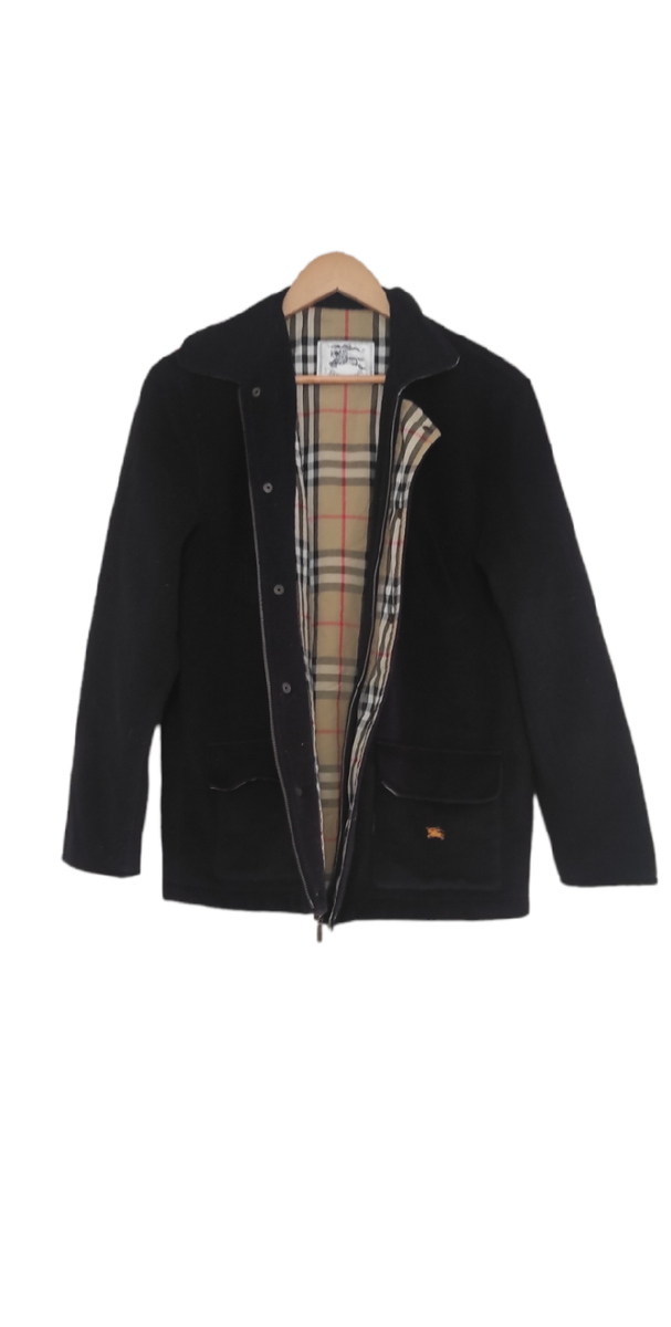 ぴ*屋様 vtg Burberry short wool Harrington vtg Burberry short wool Harrington jkt