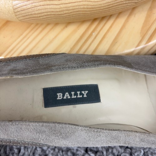Bally Shoes Wingtip Suede Leather Heels Canada Women Size 11 Beige Made in Italy - Picture 7 of 11