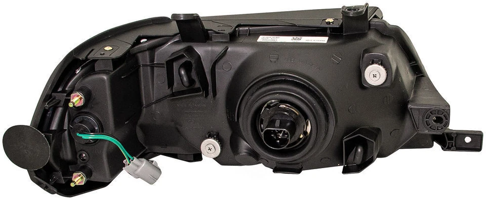 CONJUNTO FARO IZQUIERDO CONDUCTOR DEPORTIVO MITSUBISHI MONTERO 00-04 CON MOLDURA NEGRA Foto 3 de 4