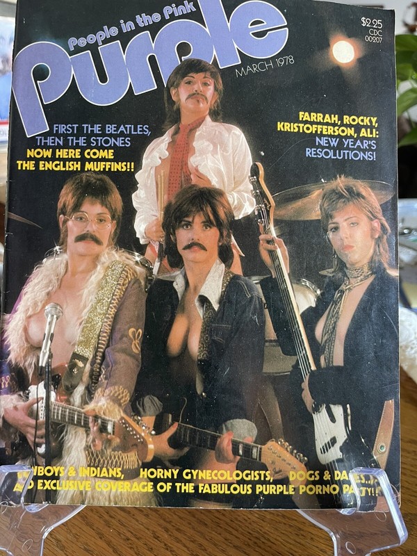 1978 Purple Magazine March, People In The Pink