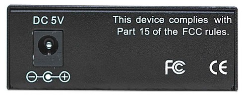 INTELLINET 506502 FAST ETHERNET MEDIA CONVERTER 10/100BASE-TX TO 100BASE-FX - Picture 4 of 4